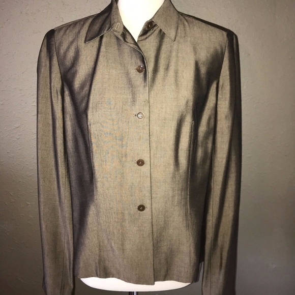 Beautiful Silk Jacket by Ann Taylor ~ Size 12